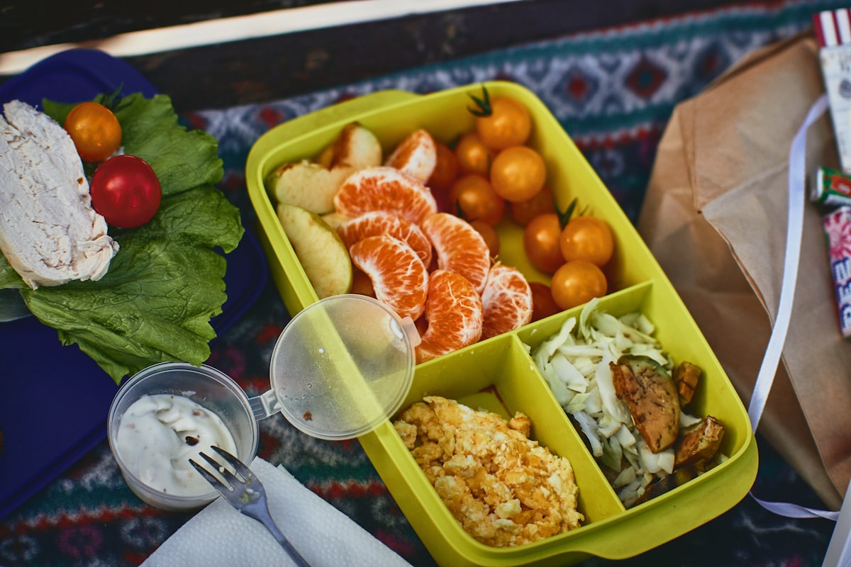 Ensalada de quinua con verduras frescas